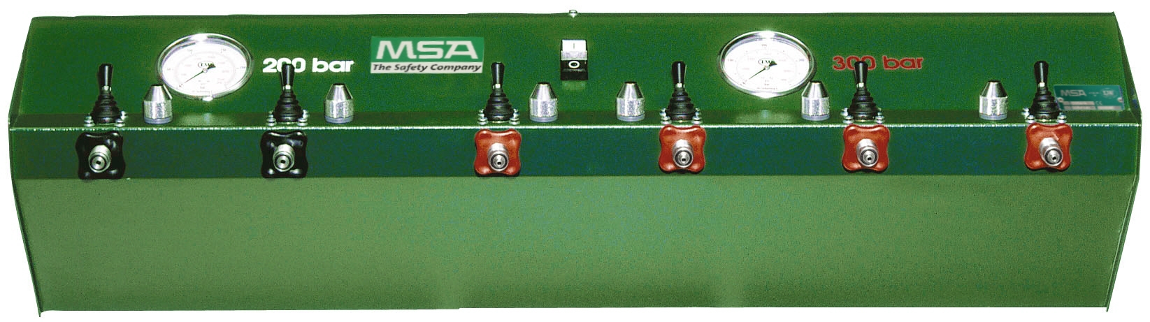 Abbildung von Füllleisten zur gleichmäßigen Verteilung von Druckluft, robust und praktisch für den Einsatz in Werkstatt und Industrie.