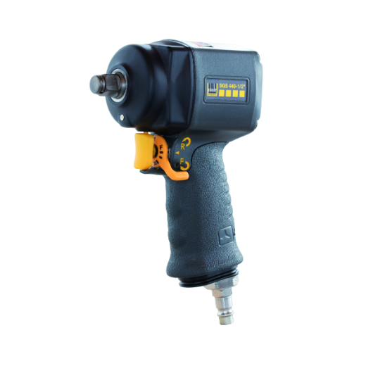 Robuster 1/2" Schlagschrauber SGS 440 für schnelle und effektive Montage- und Demontagearbeiten an Reifen, Maschinen und Metallkonstruktionen.