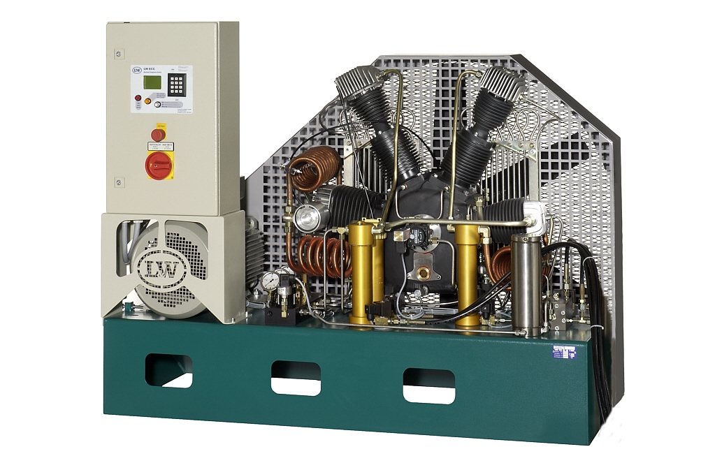 LW 720 E Kompressor, leistungsstark und zuverlässig, ideal für den Einsatz in Werkstätten und industriellen Druckluftanlagen.