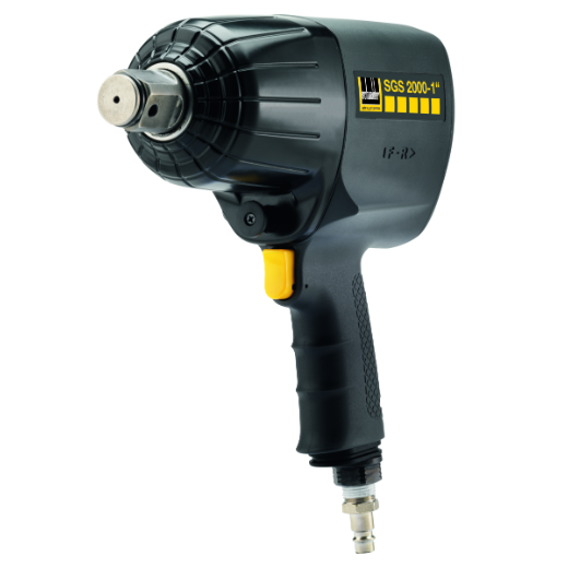 Schlagschrauber mit 1-Zoll-Antrieb, ideal zum Lösen und Anziehen von Schrauben und Muttern in Werkstatt und Industrie.