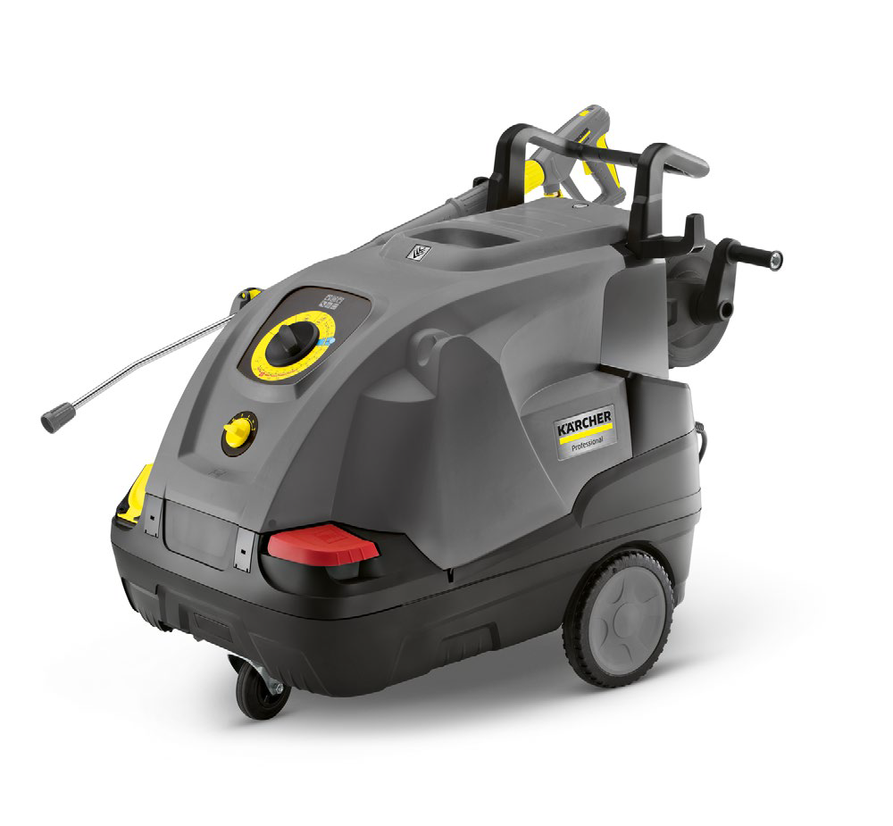 HDS 7/16 CX Hochdruckreiniger mit robustem Gehäuse, leistungsstarker Pumpe und vielseitigen Einsatzmöglichkeiten für die gründliche Reinigung von Fahrzeugen, Terrassen und Werkstattbereichen.