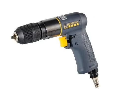 Elektrische Bohrmaschine, geeignet für Bohren in Holz, Metall und Kunststoff, robust und ergonomisch für Handwerk, Werkstatt und Heimgebrauch.