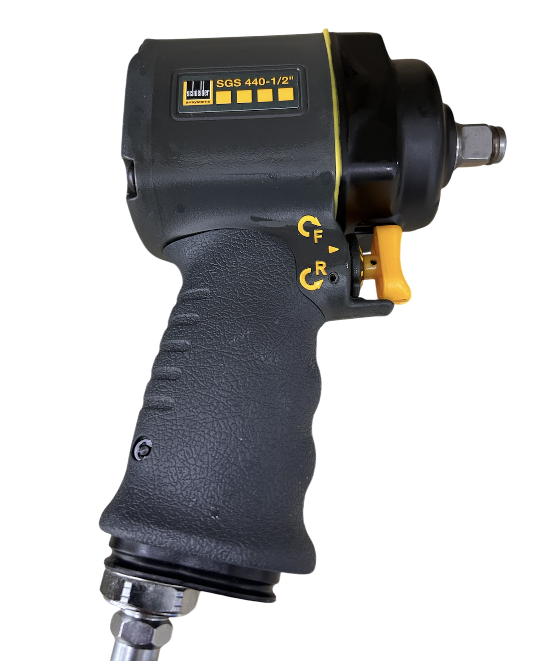 SGS 440 Schlagschrauber mit 1/2" Anschluss, robust und leistungsstark, ideal zum schnellen Lösen und Anziehen von Schrauben in Werkstatt und Industrie.