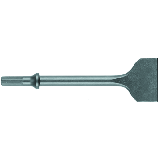 Robuster Breitmeißel ML10-BG 180x50 aus gehärtetem Stahl, ideal für Abbruch-, Meißel- und Erdarbeiten mit kompatiblen Maschinen.