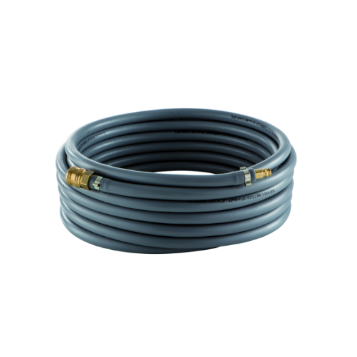 Super-Flex-Schlauch, besonders elastisch und langlebig, geeignet für Druckluft-, Wasser- und Flüssigkeitsleitungen in Werkstatt, Industrie und Handwerk.