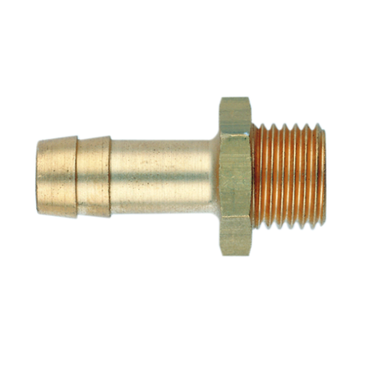 Robuste Schlauchtülle aus Metall oder Kunststoff, sorgt für sichere und dichte Verbindungen zwischen Schläuchen und Rohrleitungen in Druckluft- oder Flüssigkeitssystemen.