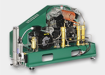 Leistungsstarker LW 570 E II Compact Kompressor für zuverlässige Druckluftversorgung in kompakter Bauweise.