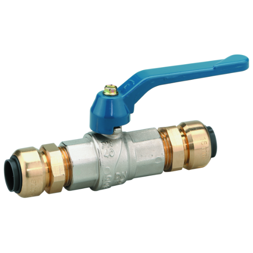 Robuster Luftabsperrhahn für Rohrleitungen, ermöglicht das sichere Öffnen und Schließen von Luftströmen in Druckluft- und Rohrsystemen.