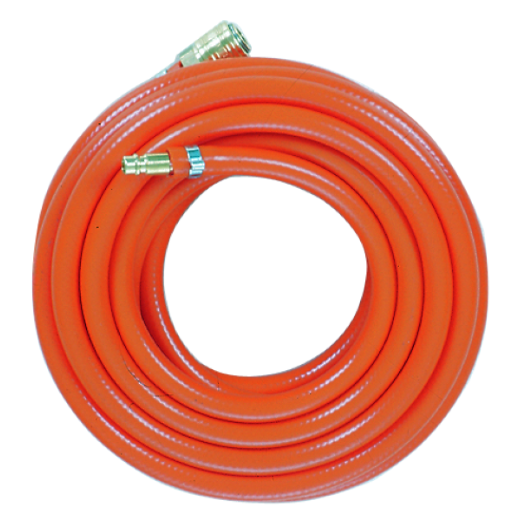 Hochwertiger Oil-Air-Schlauch 9x3 DLS-SK-OA, Länge 15–10 m, inklusive Kupplung und Tülle, ideal für Öl-Luft-Anwendungen in Werkstatt und Industrie.