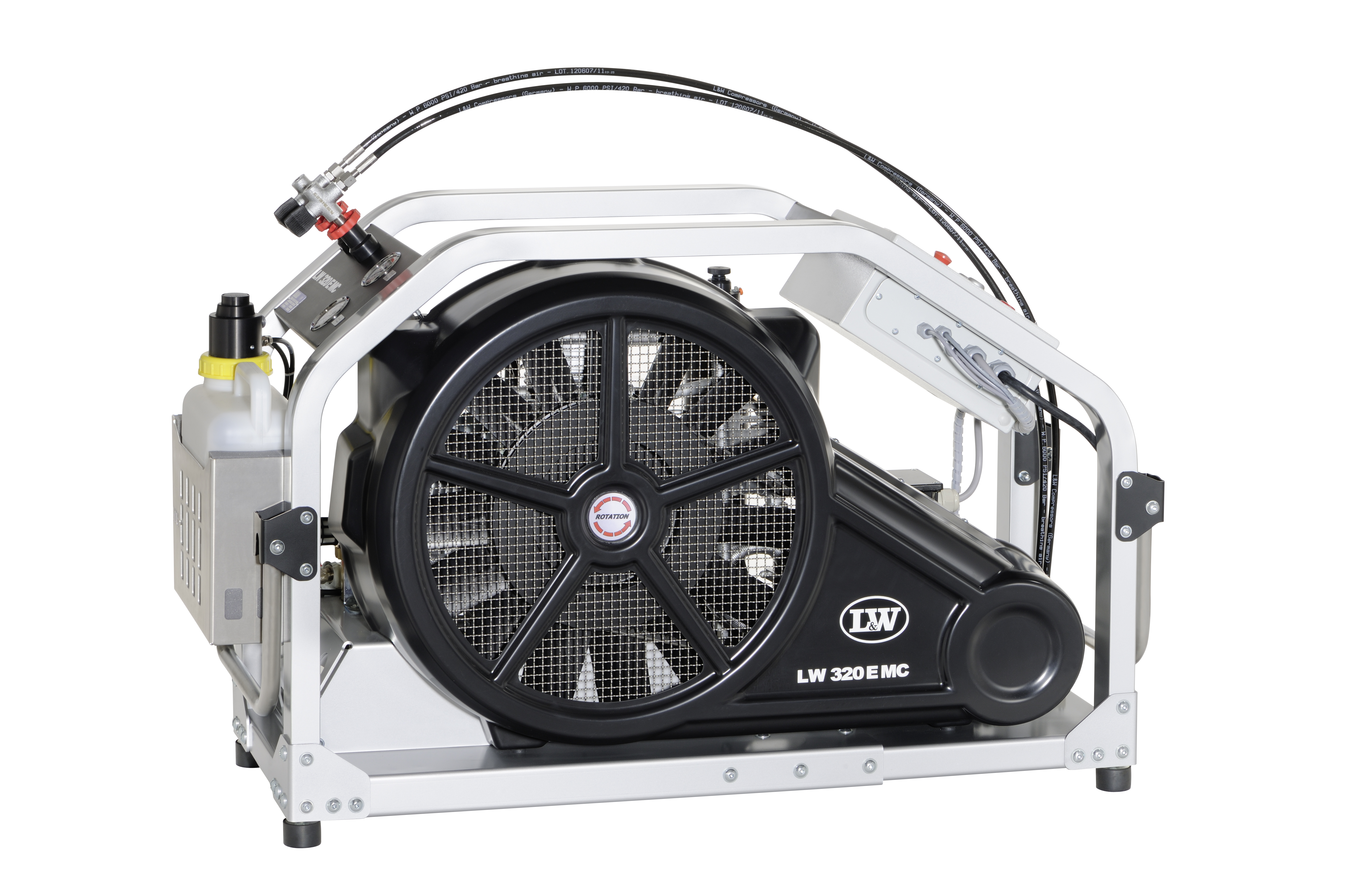 LW 320 E MC Luftentfeuchter, mobil und effizient, ideal für die Feuchtigkeitskontrolle in Werkstätten, Lagerräumen und Produktionsbereichen, mit moderner Steuerung