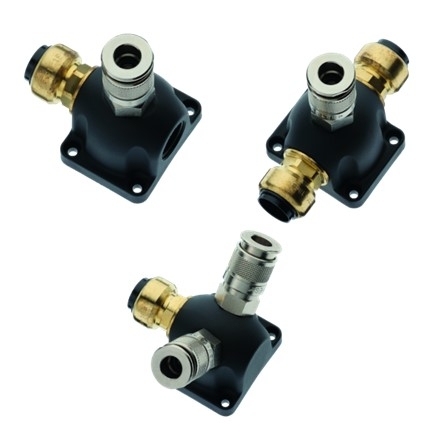 AirNet Beginner-Set mit 15 mm Leitungen und Zubehör, ideal für den einfachen Einstieg in Druckluftsysteme.