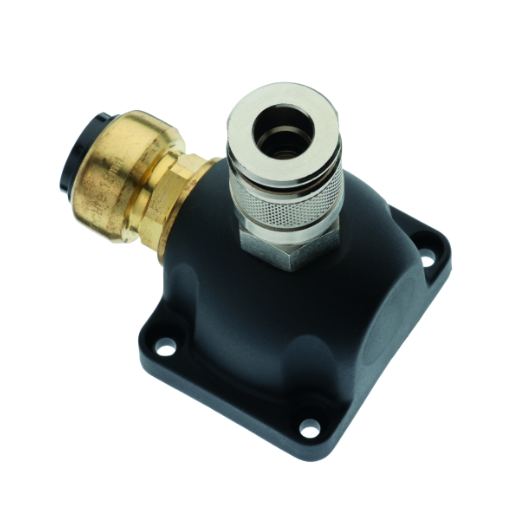 Midi Endverteilerdose aus robustem Kunststoff, zum sicheren Anschluss und Verteilen von elektrischen Leitungen in Wohn- und Industrieanlagen.