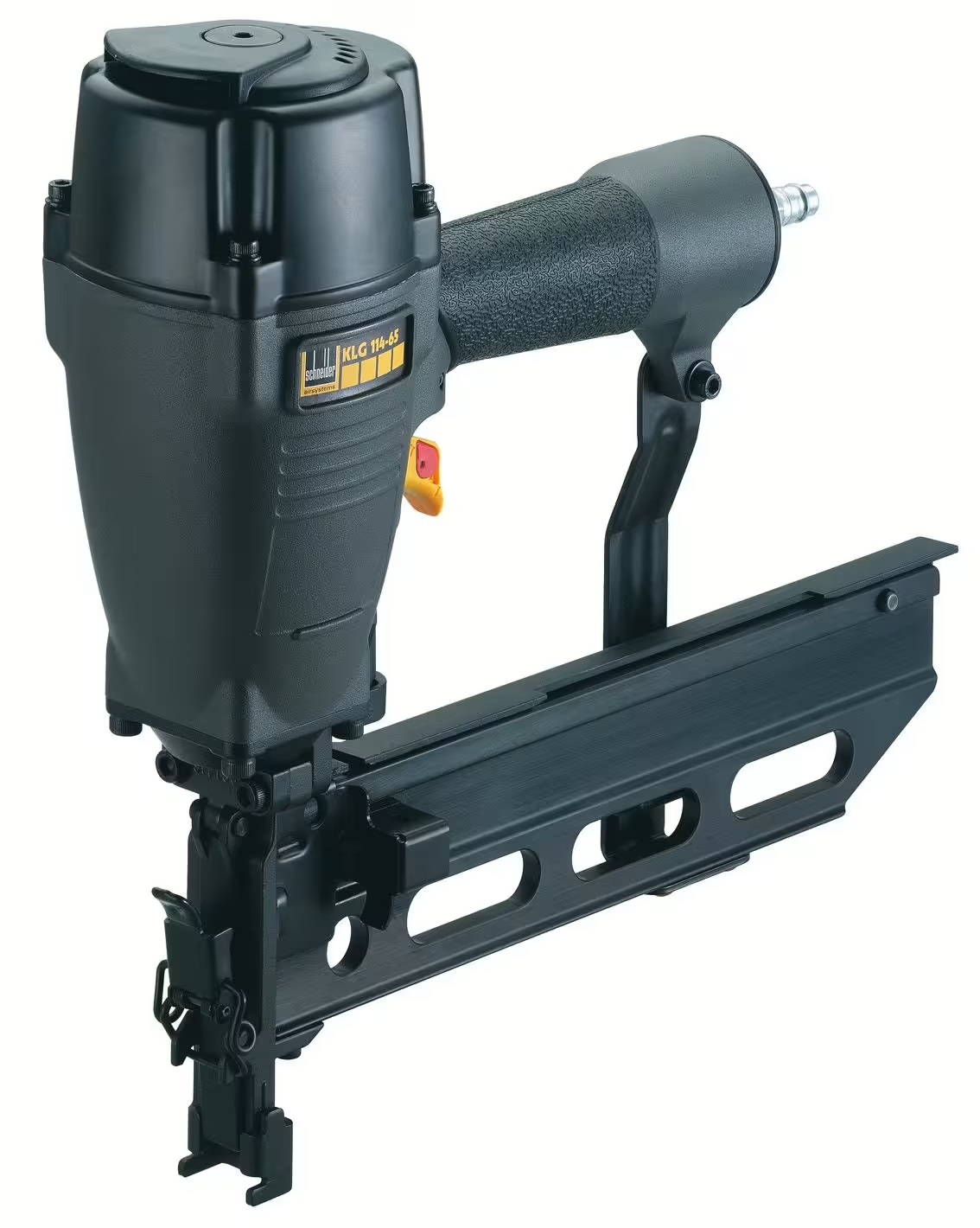 Kompaktes Klammergerät KLG 114-65, geeignet für präzises Tackern und Befestigen von Materialien in Handwerk und Werkstatt.