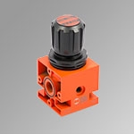 Robuster Druckminderer DM W zur zuverlässigen Regulierung von Luftdruck in Druckluftsystemen, für Werkstatt und Industrie geeignet.