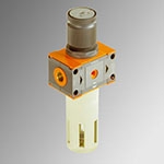 Filter-Druckminderer R 1" aus robustem Material, sorgt für saubere Druckluft und konstante Druckregelung in Werkstatt- und Industrieanwendungen.