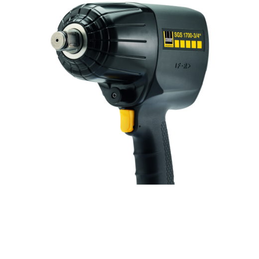 Abbildung eines 3/4" Schlagschraubers, eines pneumatischen oder elektrischen Werkzeugs, das hohen Drehmoment liefert, ideal für Werkstatt, Industrie und schwere Fahrzeugwartung.