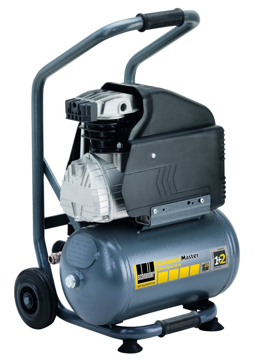 CPM 210-8-10 W Kompressor mit robustem Gehäuse, hoher Luftleistung und zuverlässiger Druckluftversorgung für verschiedene Werkzeuge und industrielle Anwendungen.