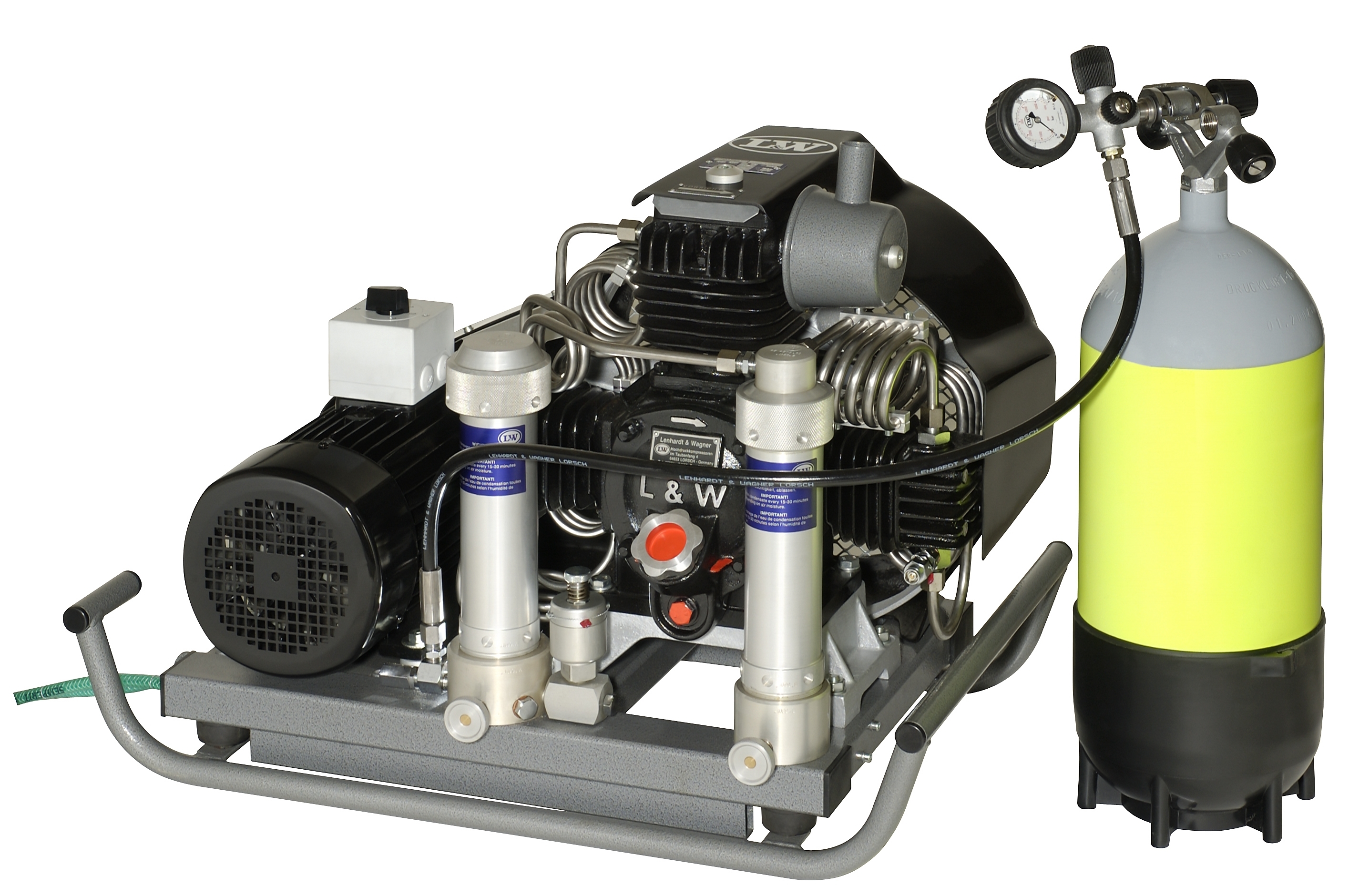 Kompakter und leistungsstarker LW 160 E1 Kompressor für zuverlässige Druckluftversorgung in Werkstatt und Industrie.