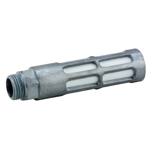 Schalldämpfer SDP-SPE-G1/2a reduziert effizient Geräusche von Druckluftanlagen und sorgt für einen ruhigeren Betrieb.