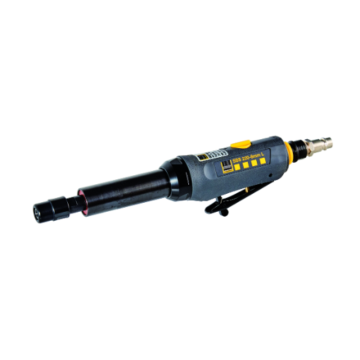 Kompakter Stabschleifer für präzises Schleifen und Bearbeiten von Werkstücken, geeignet für Werkstatt- und Handwerkeinsatz.