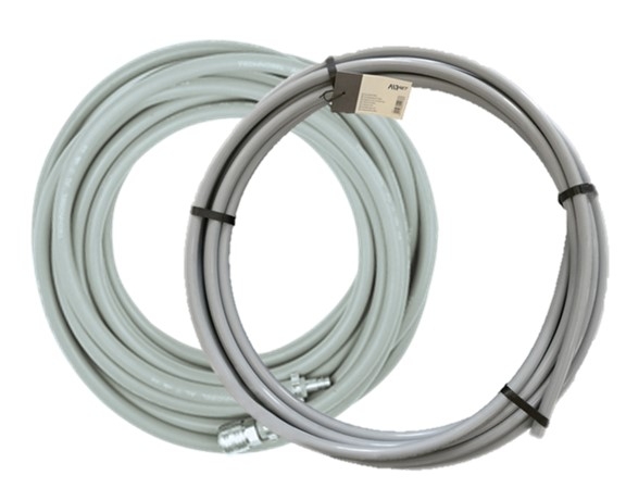 AirNet Beginner-Set mit 15 mm Leitungen und Zubehör, ideal zum Aufbau einfacher Druckluftinstallationen in Werkstatt oder Heimgebrauch.