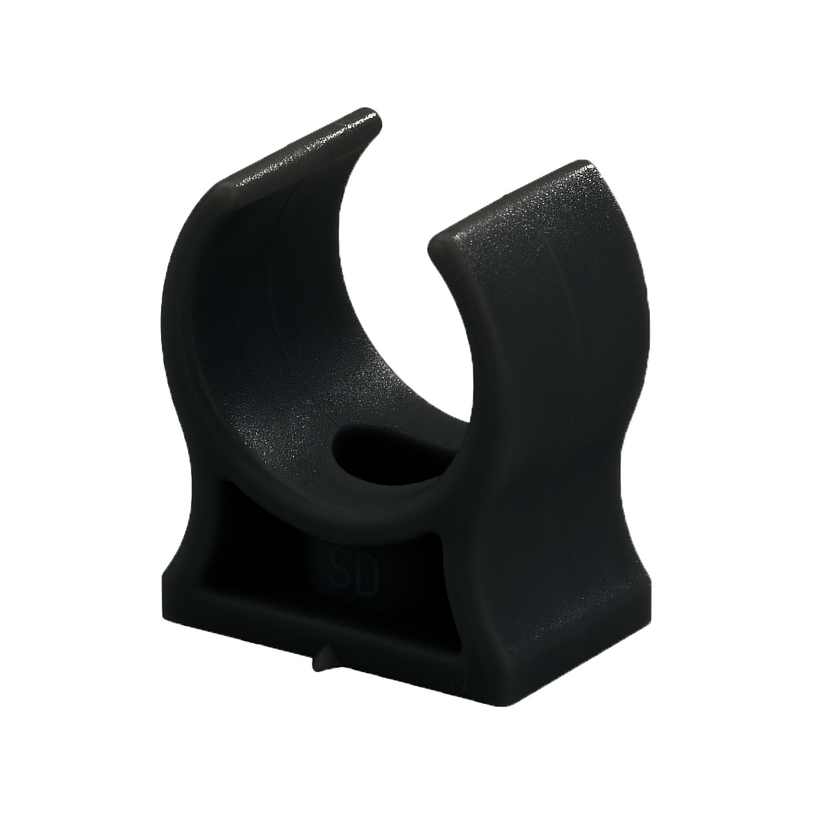 Robuste Rohrklemme RK aus Metall, zur stabilen Fixierung von Rohren und Leitungen an Wänden oder Halterungen.